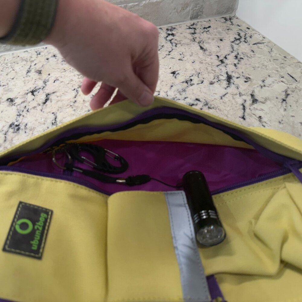 Sling Backpack by unbun2bag Yellow - Picture 3 of 5